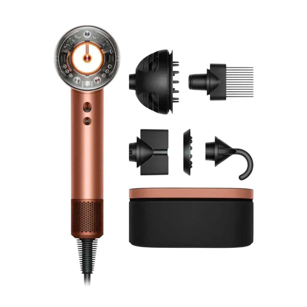 DYSON Supersonic HD16 Amber Silk/Pink Champagne - Фен для волосся